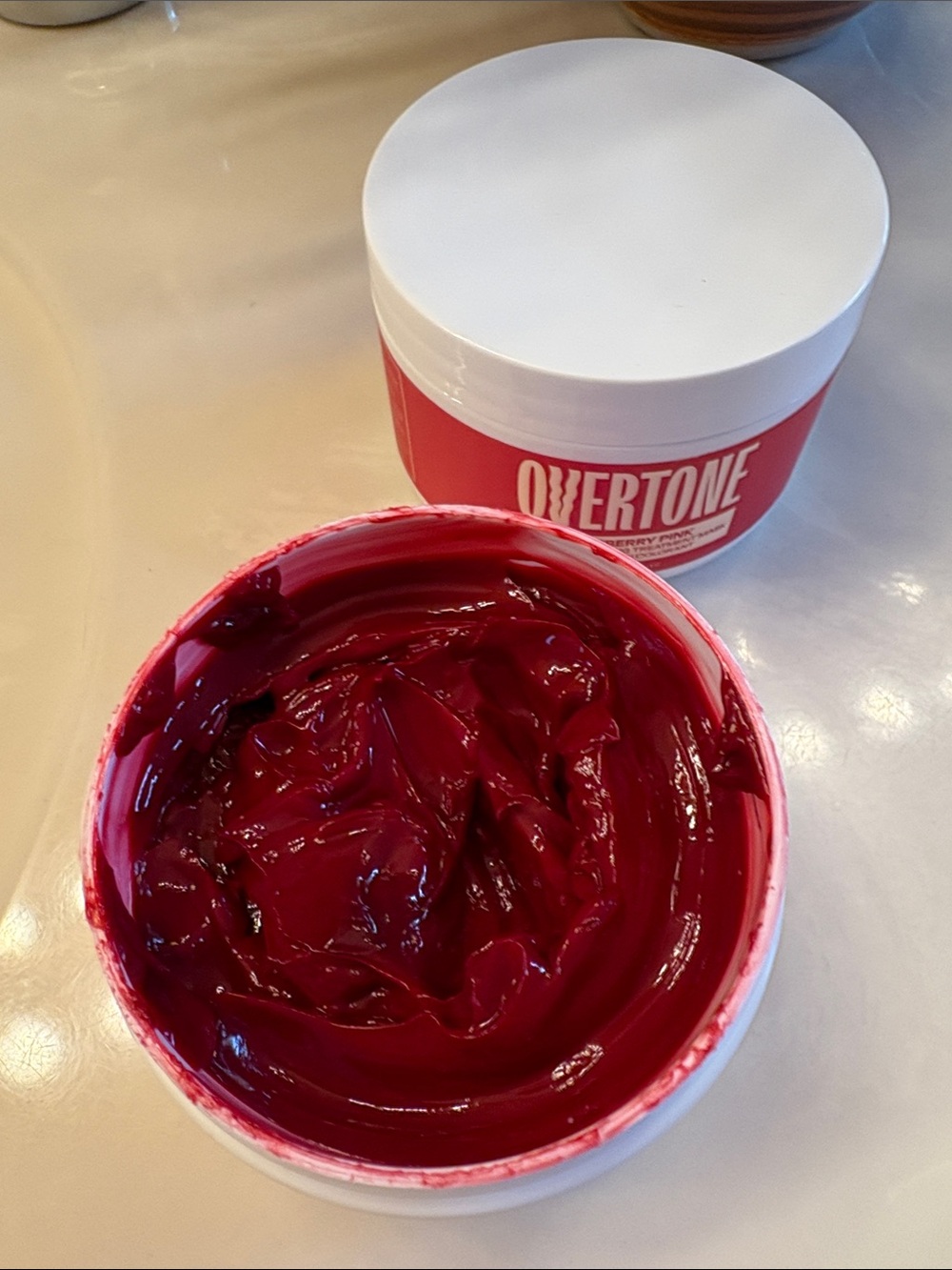 Overtone Raspberry Pink Color temporary Treatment - Raspberry Pink - Picture 7 of 8